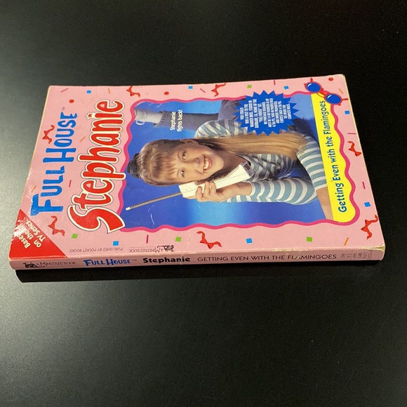 Full House Stephanie #9: Getting Even with the Flamingos - Paperback Novel - Picture 3 of 8